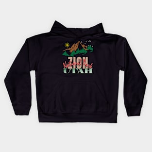 Zion National Park, Utah Kids Hoodie